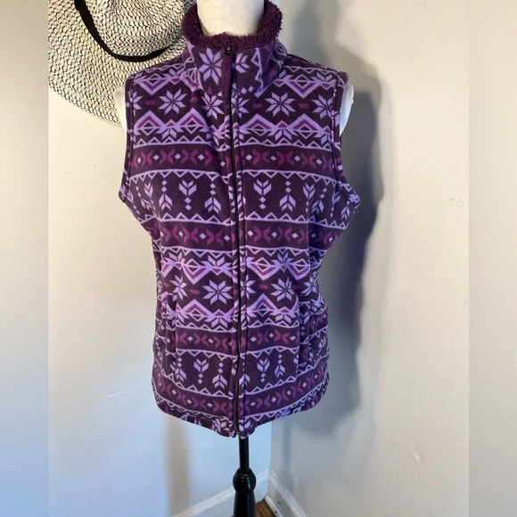 Great Northwest, Indigo, M, Sherpa lined, pocketed, full front w/zip fabric pull - Picture 1 of 11